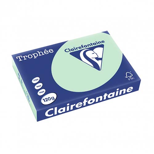 Papier repro A4 120g par 250 vert clair