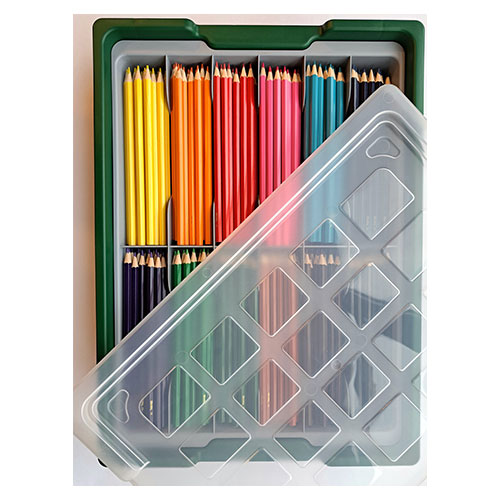 Schoolpack 288 crayons 12 couleurs assorties