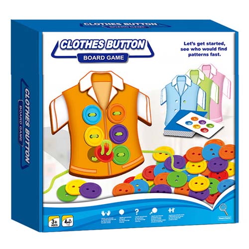 Coudres des boutons 4 vêtements 36 boutons 30 cartes 4 cordes