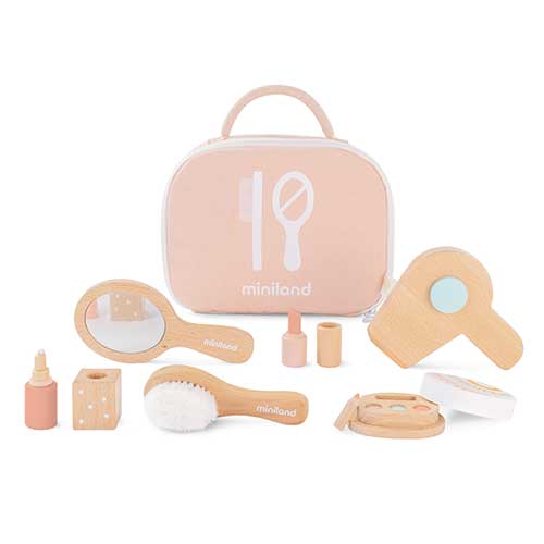 Beauty case en bois 23 cm