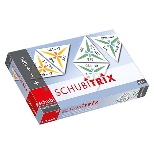 Schubitrix addition et soustraction jusqu'a 1000