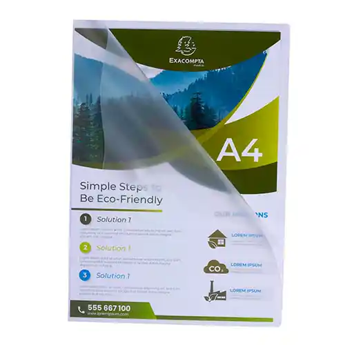 100 hoesjes van gerecycled PP, Forever 12/100e - Kristal 100 hoesjes van gerecycled PP, Forever 12/100e - Kristal