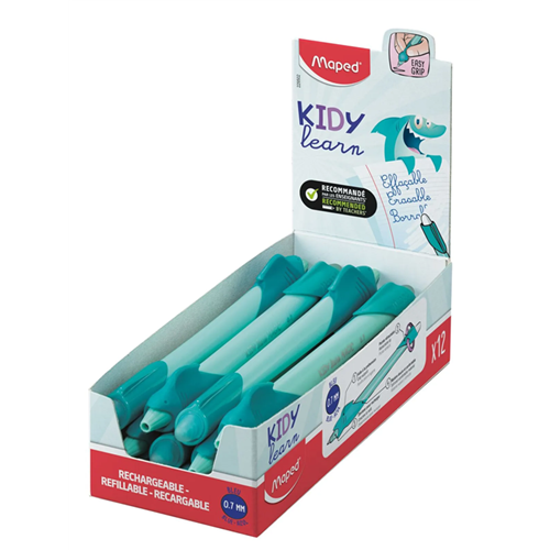 12 Stylos effaçables rechargeables Maped Kidy Learn Magic + 6 recharges 12 Stylos effaçables rechargeables Maped Kidy Learn Magic + 6 recharges
