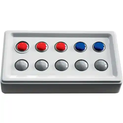 Abaco 10 Tricolore Rood/Blauw