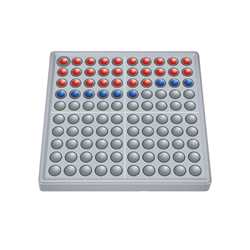 Abaco 100 Tricolore Rood/Blauw
