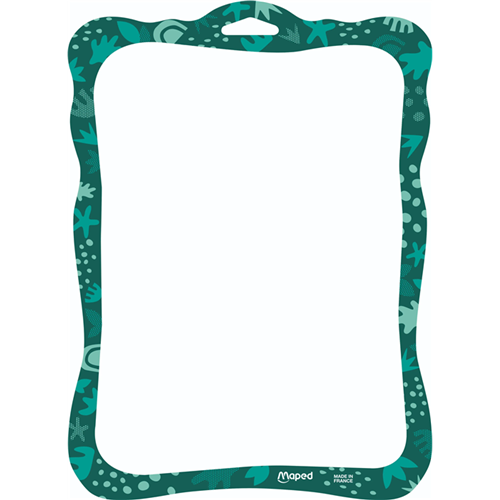 Ardoise blanche Maped Smiling Planet double face 100% carton Ardoise blanche Maped Smiling Planet double face 100% carton