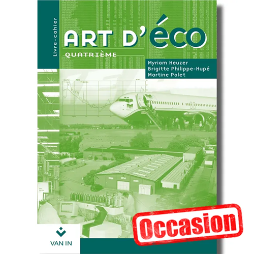 Art d'éco 4 - Livre-cahier - Occasion Art d'éco 4 - Livre-cahier - Occasion