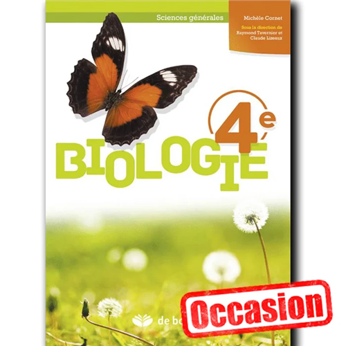 Biologie 4ème - Manuel - Sciences générales - Occasion Biologie 4ème - Manuel - Sciences générales - Occasion