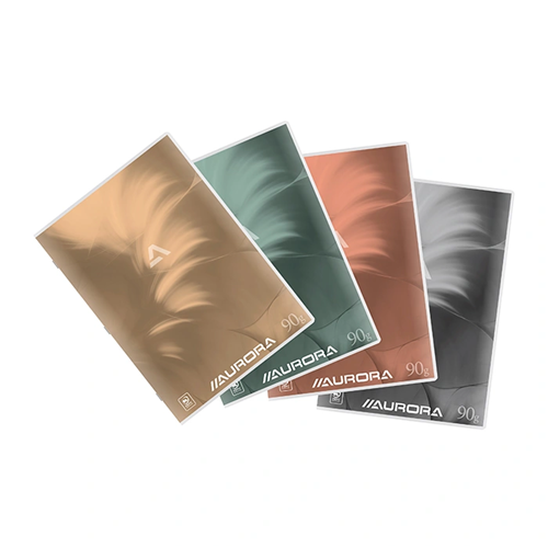 Cahier Mano Aurora quadrillé 5x5 – 60 feuilles A4 29,7 x 21 cm – 10 pièces Cahier Mano Aurora quadrillé 5x5 – 60 feuilles A4 29,7 x 21 cm – 10 pièces