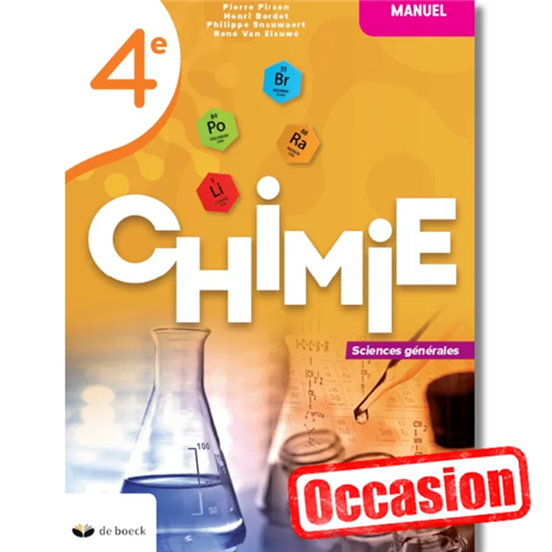 Chimie 4ème - Manuel - Sciences générales (édition 2022) - Occasion Chimie 4ème - Manuel - Sciences générales (édition 2022) - Occasion