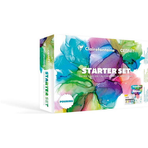 Coffret Starter Set Encres Inkpad Clairefontaine x Cernit Coffret Starter Set Encres Inkpad Clairefontaine x Cernit