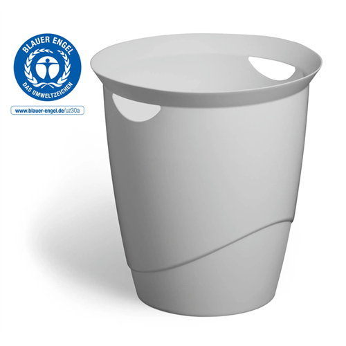 Corbeille à papier Durable ECO 16L ronde - Gris Corbeille à papier Durable ECO 16L ronde - Gris