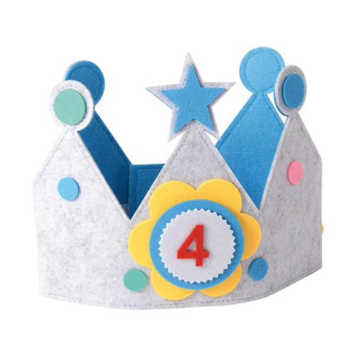 Couronne d'anniversaire Eduplay - Bleu Couronne d'anniversaire Eduplay - Bleu