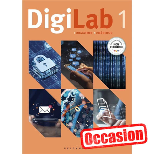 Digilab 1 FN Livre de l'élève (Pelckmans Portail inclus) - Occasion Digilab 1 FN Livre de l'élève (Pelckmans Portail inclus) - Occasion