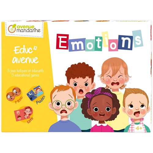 Educ'Avenue Emoties - Set van 3 Spellen Educ'Avenue Emoties - Set van 3 Spellen
