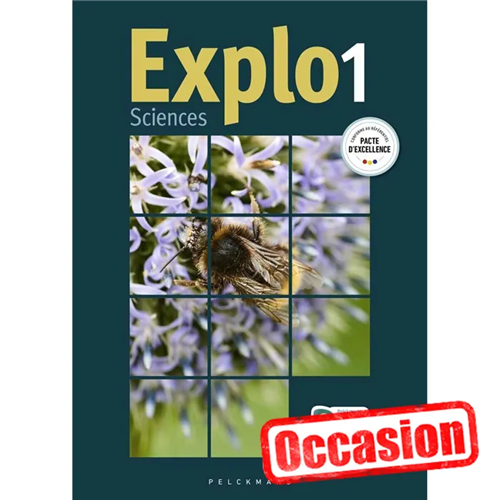 Explo Sciences 1 - Livre de l'élève (Pelckmans Portail inclus) - Occasion Explo Sciences 1 - Livre de l'élève (Pelckmans Portail inclus) - Occasion