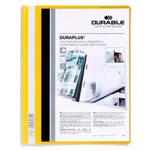Farde devis personnalisable Durable Duraplus - 25 pièces *Choisir la couleur Farde devis personnalisable Durable Duraplus - 25 pièces *Choisir la couleur