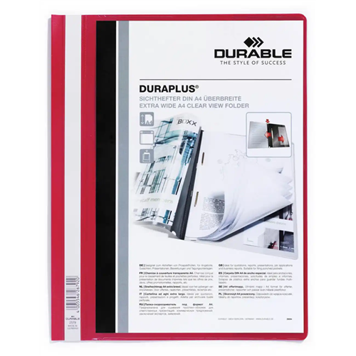 Farde devis personnalisable Durable Duraplus - 25 pièces *Choisir la couleur Farde devis personnalisable Durable Duraplus - 25 pièces *Choisir la couleur