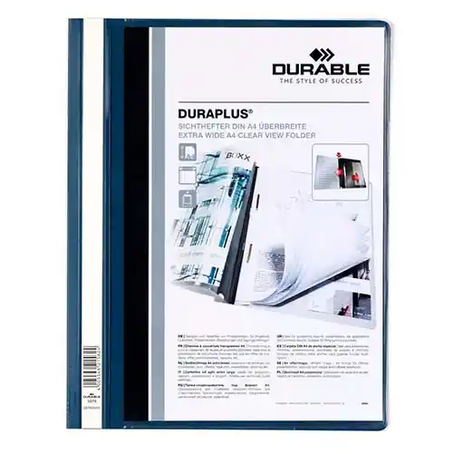 Farde devis personnalisable Durable Duraplus *Choisir la couleur Farde devis personnalisable Durable Duraplus *Choisir la couleur