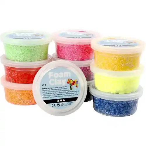 Foam clay1 0 pots de 35 g couleurs basiques Foam clay1 0 pots de 35 g couleurs basiques