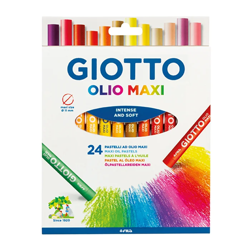 Giotto-oliepastel 24 verschillende kleuren Giotto-oliepastel 24 verschillende kleuren