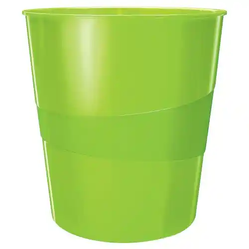 Leitz-afvalbak 15 liter - Groen Leitz-afvalbak 15 liter - Groen