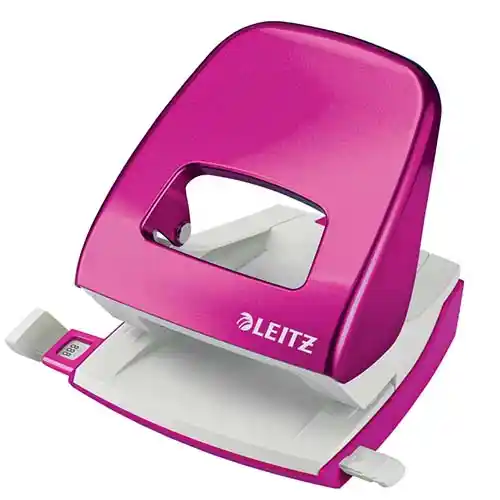Leitz-perforator voor 30 vellen - Roze Leitz-perforator voor 30 vellen - Roze
