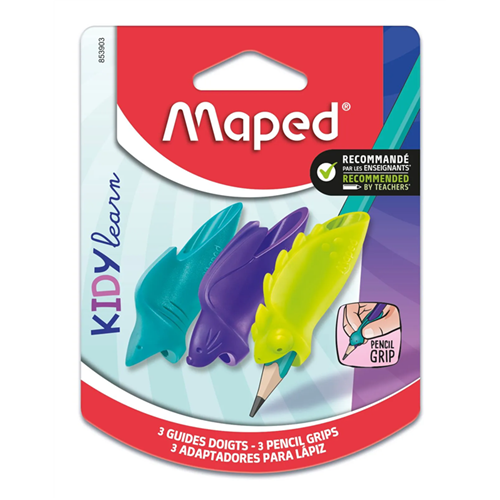 Lot de 3 guides doigts animaux Maped Kidy Learn Lot de 3 guides doigts animaux Maped Kidy Learn