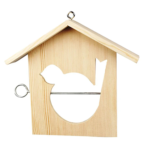 Mangeoire pour oiseaux en bois Mangeoire pour oiseaux en bois