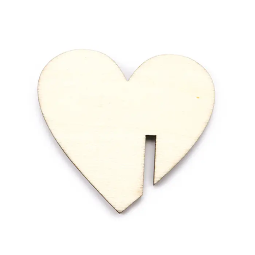 Marques-verres cœur - 10 pièces Marques-verres cœur - 10 pièces