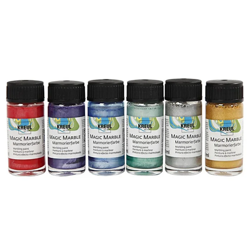 Peinture Magic Marble 6x20ml couleurs métalliques Peinture Magic Marble 6x20ml couleurs métalliques