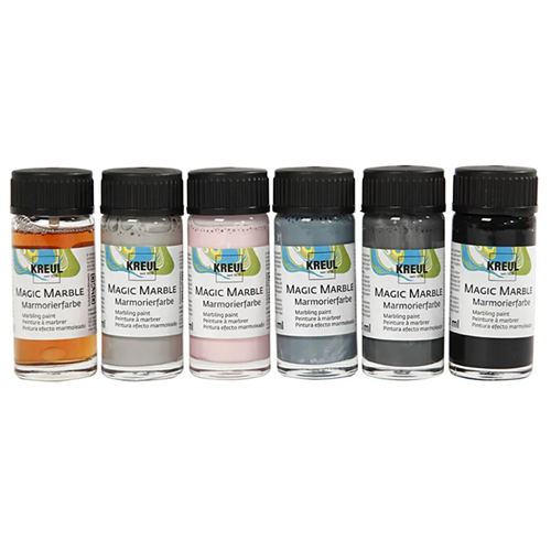 Peinture Magic Marble 6x20ml couleurs pastel Peinture Magic Marble 6x20ml couleurs pastel
