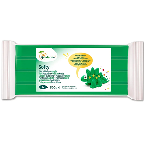 Plasticine Softy My Mandarine 500g *Choisir la couleur Plasticine Softy My Mandarine 500g *Choisir la couleur