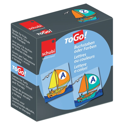 Schubi ToGo lettres ou couleurs Schubi ToGo lettres ou couleurs