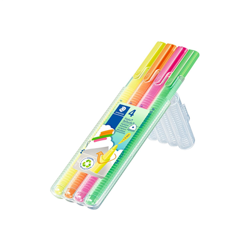 Staedtler Triplus feutre surligneur fluo - Boite de 4 couleurs Staedtler Triplus feutre surligneur fluo - Boite de 4 couleurs