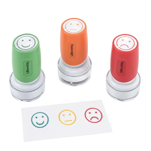 Tampons de Notation MOOD Pré-Encré Smiley Tampons de Notation MOOD Pré-Encré Smiley