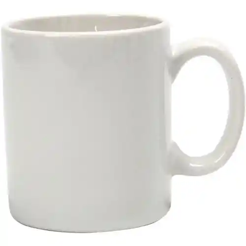 Tasse, H : 7 cm, d 6 cm, 120 ml, blanc Tasse, H : 7 cm, d 6 cm, 120 ml, blanc
