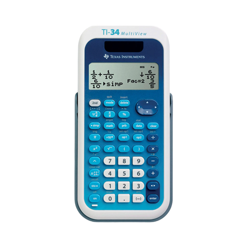 Texas calculatrice scientifique TI34 Multiview Texas calculatrice scientifique TI34 Multiview