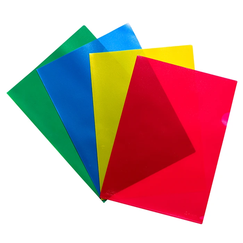 Zakje met 25 hoesjes van gerecycled PP, Forever 12/100e - A4 - Diverse kleuren Zakje met 25 hoesjes van gerecycled PP, Forever 12/100e - A4 - Diverse kleuren